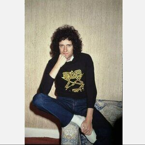 Queen Brian May Kerrang Ray Palmer Archive Transparency Photo Star Fleet 1983
